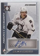 2016-17 Leaf ITG Heroes &amp; Prospects Prospect Josh Mahura #PA-JM1 Auto k4s