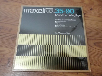 1 x Maxell UD 35-90 Tonband auf 18 cm Spule 550m, Neu!!!