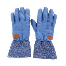 Vivienne Westwood Gloves Heart Orb Embroidery Blue 27.5cm US M