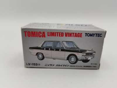 TOMYTEC / TOMICA LIMITED VINTAGE / LV-153 / NISSAN SKYLINE DX ALSOK 1:64 IN OVP