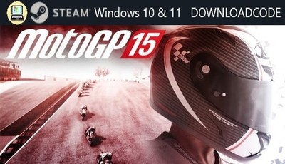 NEU PC Computer Spiel MotoGP 15 für Windows 10 11 STEAM Download Code Game Key