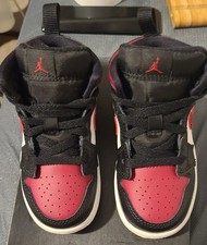 Jordan 1 Mid Bred Toe Child 7C