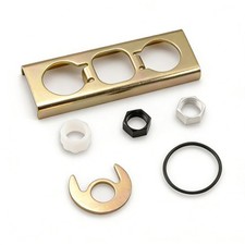 Kitchen Faucet Repair Kit Mounting Plate, Nut Hardware for Easy Fixes