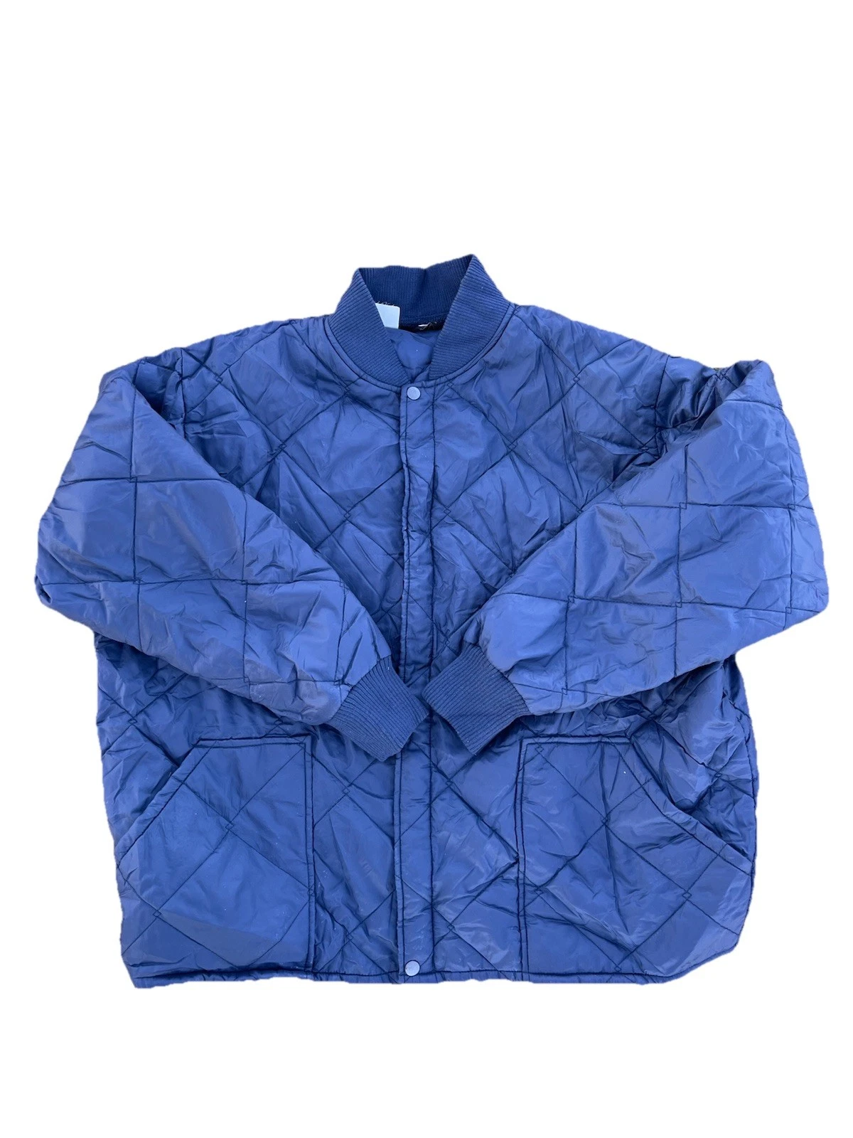 Vintage Walls Quilted Work Jacket Men 2XL Zip Bomber Hunting Outdoors