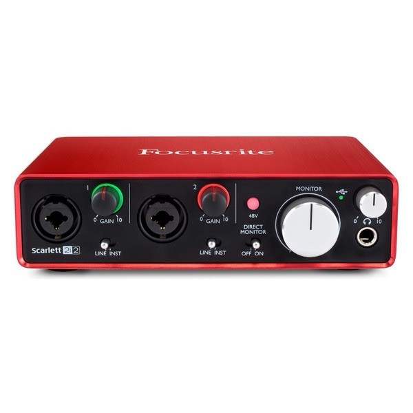 Focusrite Scarlett 2i2 3rd Gen Interfaccia Audio USB 24-bit/192 kHz 2 canali