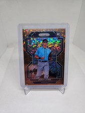 2022 Panini Prizm #215 Josh Lowe Bronze Donut Circles Prizm #/40 Tampa Bay Rays 