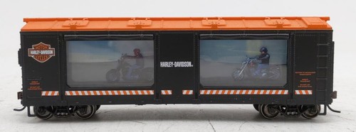 MTH 81-99003 Harley-Davidson HO Scale Operating Action Car EX | Condition: Used