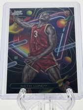 2023-24 Topps Chrome Cosmic Seth Lundy RC #08/10 Rookie SP Low Pop Hawks