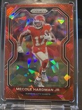 2020 Panini Prizm Red Ice Prizm Mecole Hardman Jr. #123 Parallel K.C. Chiefs