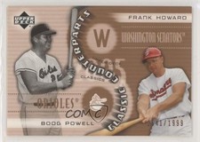 2005 Upper Deck Classics Classic Counterparts /1999 Frank Howard Boog Powell s7f