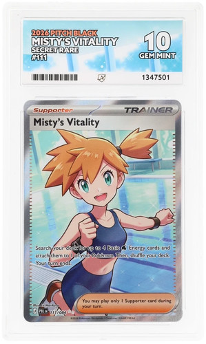 Misty's Vitality graded ACE 10 for sale on eBay