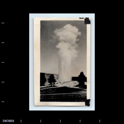#ad #ad Old Vintage Photo LANDSCAPE GEYSER ERUPTING $4.50