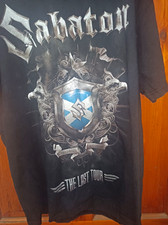 Sabaton Official Black The Last Tour The Last Stand 11.02.2017 T-Shirt XL