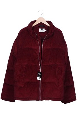 Topman Jacke Herren Anorak Jacket Kurzmantel Gr. XXL Baumwolle Bordeaux #ukad07x