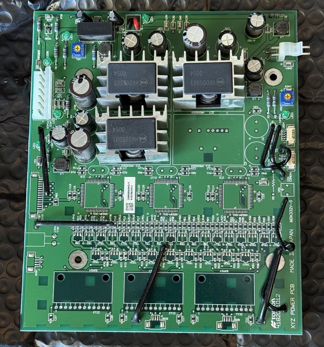 Topcon Auto Kerato-Refractometer kr 8000 XYZ pcb power board MDK332V-0