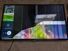 SAMSUNG QE32Q50AAU 32" TV FAULTY IN MINT CONDITION + R-NZ REMOTE CONTROL 
