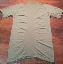 Ibex Shirt Mens S Green Merino Wool Blend  Hiking Trail Outdoor Tee