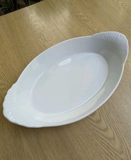 Schmidt porcelain small oven dish with handles 28.5cm/11 1/4" by John Artis