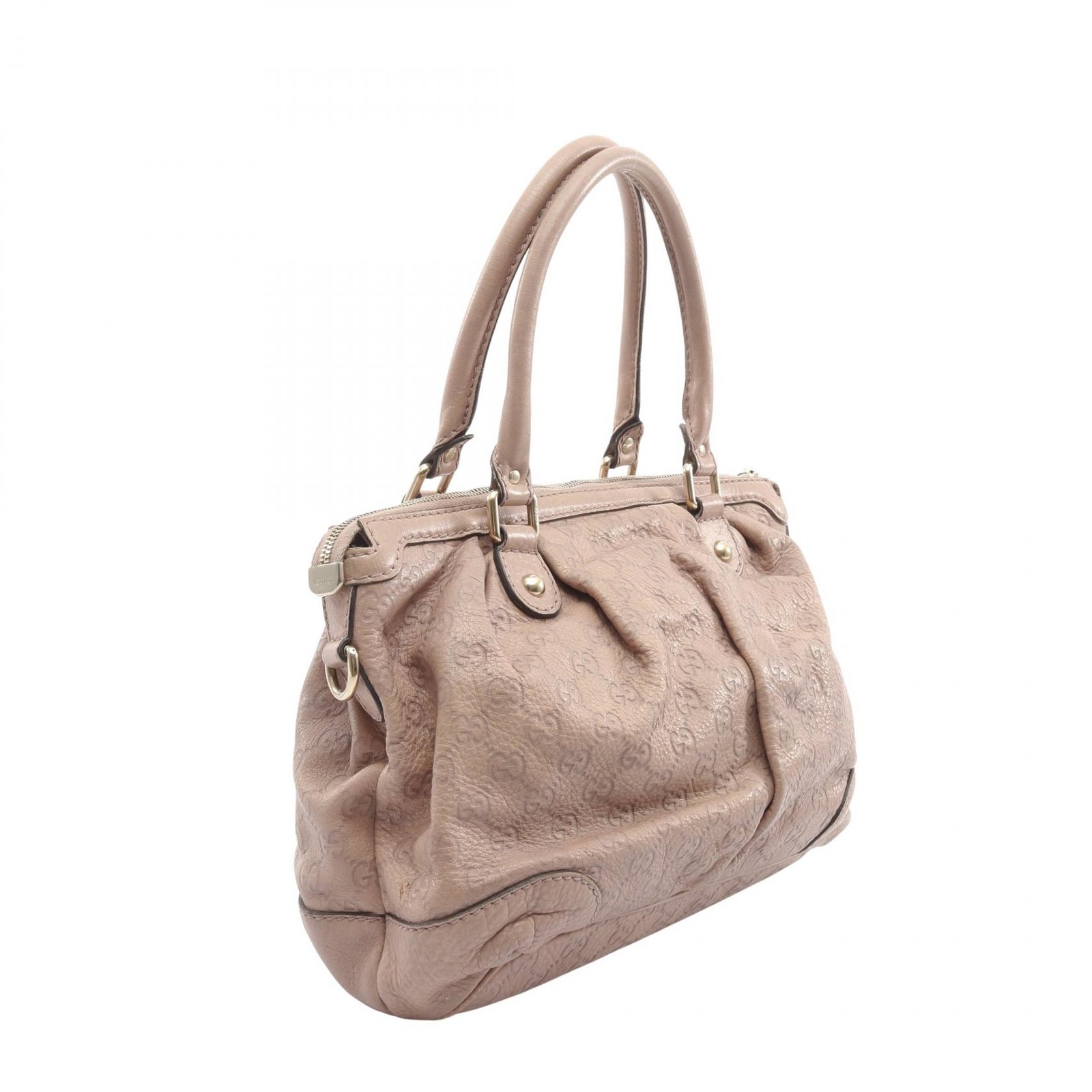 GUCCI Sukey Handbag Tote 2way ShoulderBag Leather  Women's Pink 247902 Japan thumbnail 12