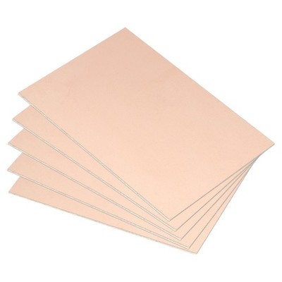5Pcs FR4 Double Side Copper Clad, PCB Laminate Circuit Board 100 x 70 x 0.8mm