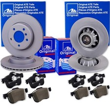 ATE BREMSSCHEIBEN + BELÄGE VORNE + HINTEN passend für RENAULT MEGANE 2 Limo + CC