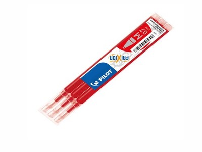 6 Ersatzminen für Pilot FriXion Ball / Clicker Tintenroller M 0,7 rot red