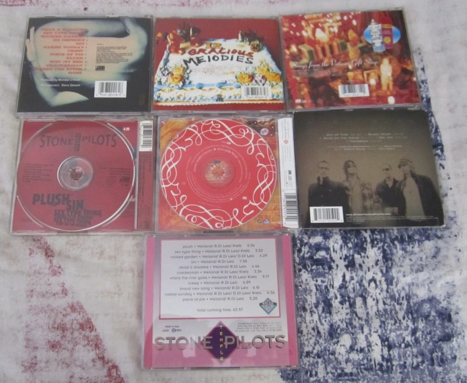 Lot 7 CD STONE TEMPLE PILOTS: Albums / Maxi / Live - Photo 3/4