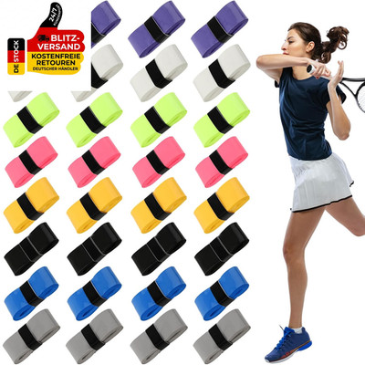 Griffband Für Tennisschläger, Vorgeschnitten Und Trocken, Rutschfest, Super Saug