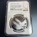2021 American Double Eagle Cook Islands 1/2oz Silver .999 NGC PF70UC Ultra Cameo