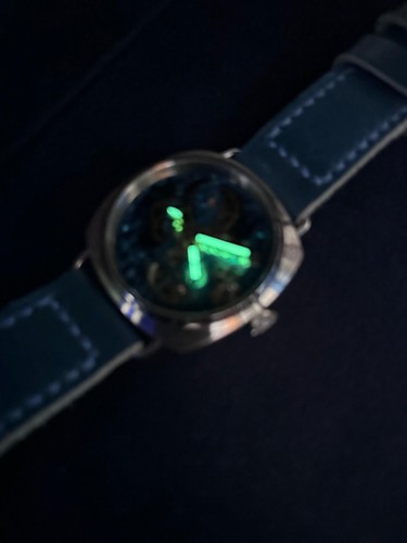 bespoke Skeleton watch Handmade strap - Picture 14 of 14