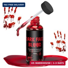 Halloween 50ml Fake Blood Washable Cosplay for Zombie Costume Makeup