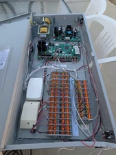 DMP XR550 with large panel, power, 734 weigand, and 716 output expander