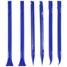 6 StüCke Kunststoffschaber Reinigungswerkzeug Kohlefaser Lotterielos Kratzw6438