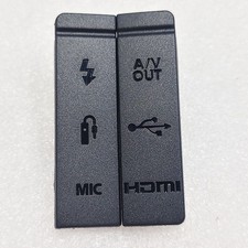 Camera USB/HDMI DC IN/VIDEO OUT Rubber Door Bottom Cover For Cano 5D Mark II 5D2