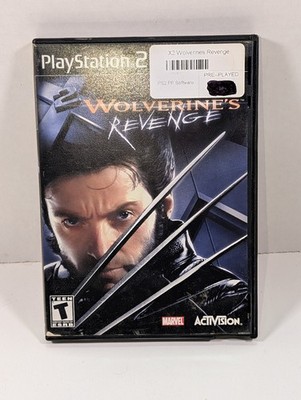 X2: Wolverine's Revenge (Sony PlayStation 2, 2003) ~ Complete With Manual 