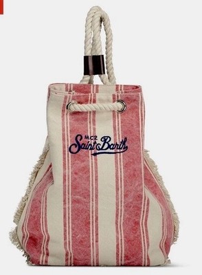 MC2 SAINT BARTH Rucksack Boat Backpack Streifen ROT nicht auffindbar ECHT