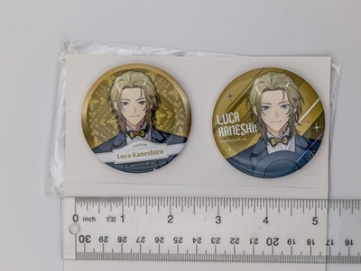 Luca Kaneshiro Nijisanji EN Butler Kuji Can Badge Set Preowned