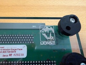 Sega ST-V w/ Die Hard Arcade and Winter Heat - mounted in Lions3 Acrylic Case