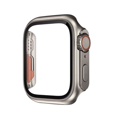 Case Screen Cover For Apple Watch Series 9 8 7 SE3 SE2 SE 6 5 45/44mm Like Ultra