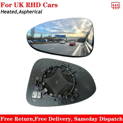 For Vaxuhall Zafira 2011-2014 Heated Aspherical Wing Mirror Glass Right Driver S