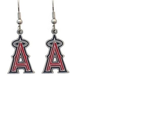 MLB TEAM LOGO DANGLE EARRINGS ASSORTED TEAMS - Picture 7 of 18
