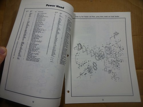 1973 Chrysler Outboard 35 HP 350 354 355 HF 356 357 HD Parts Catalog OB1690-1 - Picture 3 of 3