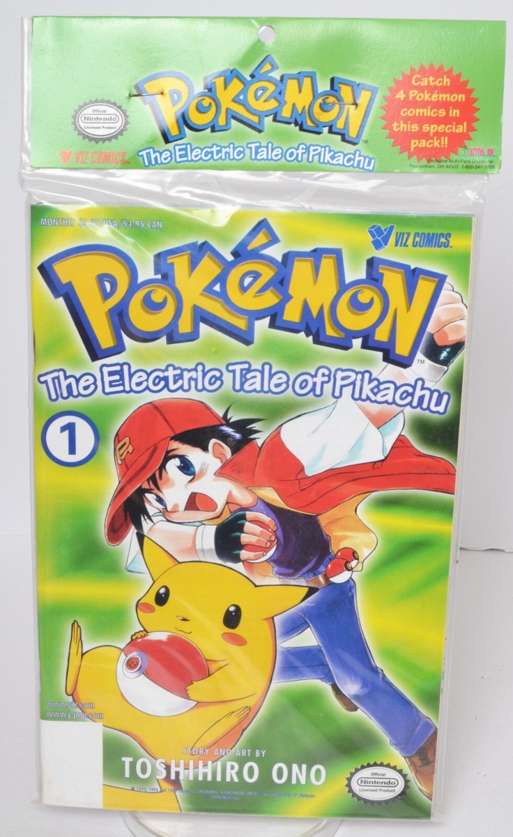 POKEMON ELECTRIC TALE OF PIKACHU #1-4 Complete Bagged Set