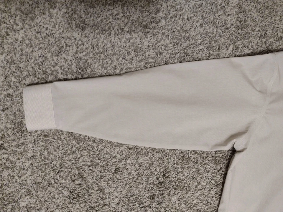 Súper Camisa Stafford Performance Clásica Para Hombre Tostada Talla 17-34/35 Manga Larga  Foto 4 de 4