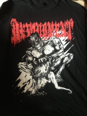 Devourment Butcher The Weak T-Shirt Short Sleeve Cotton White Men AD114