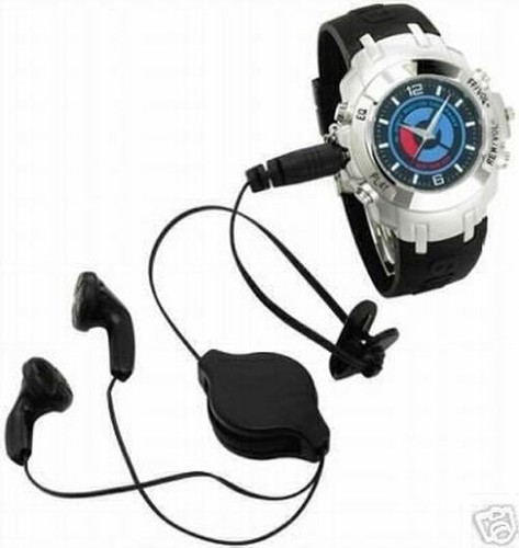 Reloj 50 Cent G-unit High Tech Mp3 20 Diamantes - Imagen 2 de 4