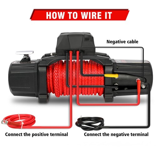 X-BULL Electric Winch 10000LB 12000LBS 13000LBS 14500LBS 4WD Trailer Jeep Winch - Picture 19 of 132