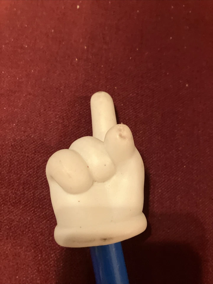 Puntero de mano azul y blanco del profesor para la escuela o el juego Foto 2 de 4