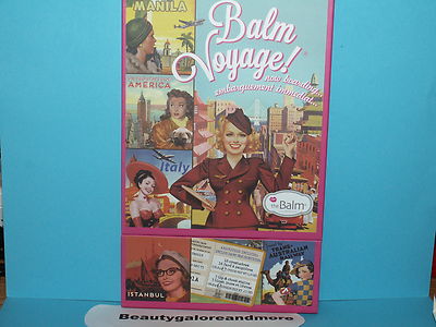 THE BALM COSMETICS BALM VOYAGE EYE SHADOW MATTE SHIMMER CHEEK LIP STAIN PALETTE