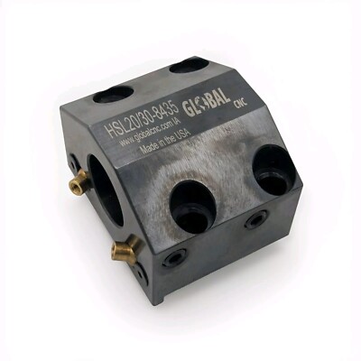 Global CNC Haas CL Static Tool Block HSL20/30-8435 1-1/2'' I.D. External Coolant